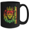 Juneteenth Men Women Celebrate African American Lion 1865 Mug 15oz Mug Black back 600x.jpg