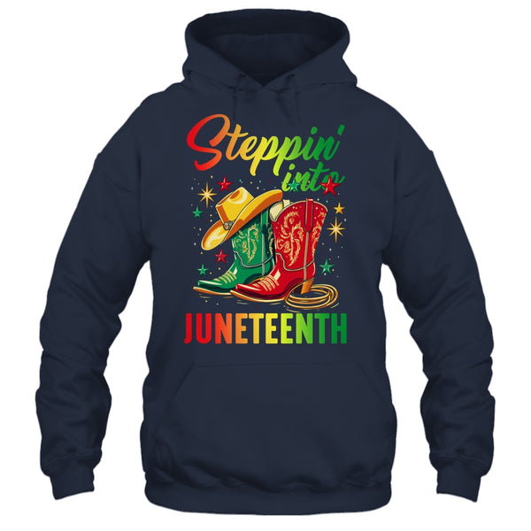 Stepping Into Juneteenth Afro Woman Black Girls Women Shirt Tank Top Pullover Hoodie Navy 600x 1.jpg