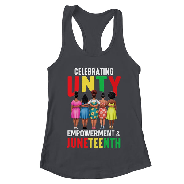 Juneteenth For Women Juneteenth 1865 Black History Month Shirt Tank Top Women s Ideal Racerback Tank Black 600x.jpg