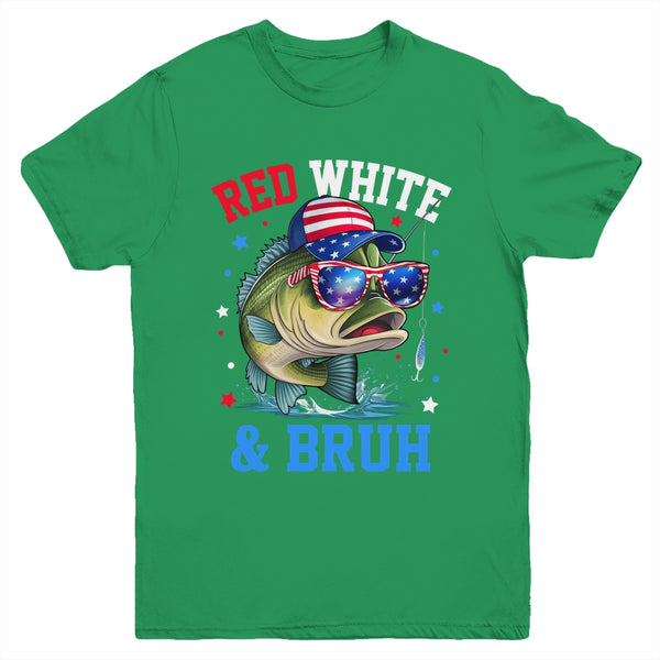 Patriotic Red White Bruh America Fish Fishing 4th Of July Shirt Tank Top Youth T Shirt Irish Green 600x 1.jpg