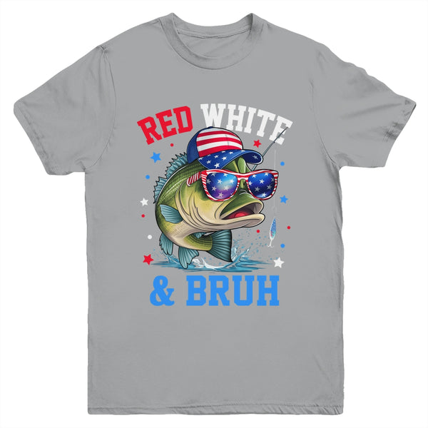 Patriotic Red White Bruh America Fish Fishing 4th Of July Shirt Tank Top Youth T Shirt Sport Grey 600x 1.jpg