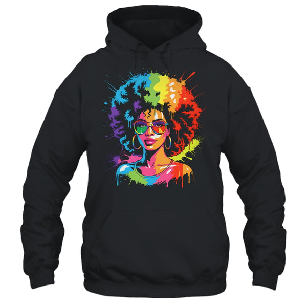 Juneteenth Black Queen Afro Pride Art Dripping Melanin Women Shirt Tank Top Pullover Hoodie Black 600x.jpg