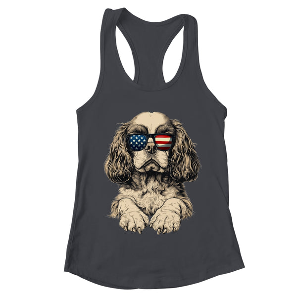 Patriotic Cavalier King Charles Spaniel Dog USA Flag 4th Of July Shirt Tank Top Women s Ideal Racerback Tank Black 600x 1.jpg