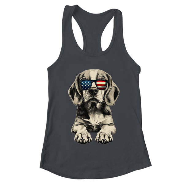 Patriotic Beagle Dog USA Flag 4th Of July Shirt Tank Top Women s Ideal Racerback Tank Black 600x 1.jpg