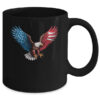 American Flag Bald Eagle Patriotic Eagle 4th Of July USA Mug 11oz Mug Black back 600x.jpg
