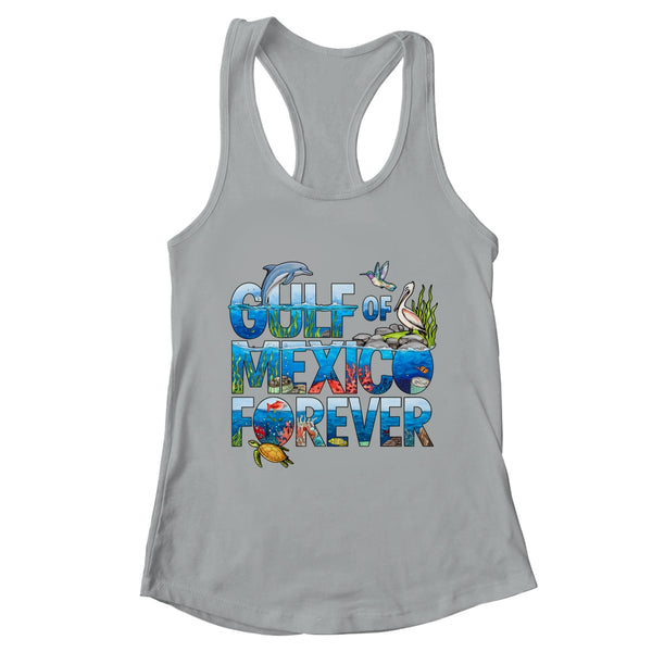 Gulf Of Mexico Forever Sea Ocean Wildlife Conservation Shirt Tank Top Women s Ideal Racerback Tank Heather Grey 600x.jpg