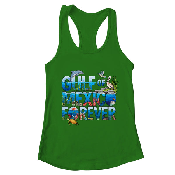 Gulf Of Mexico Forever Sea Ocean Wildlife Conservation Shirt Tank Top Women s Ideal Racerback Tank Kelly Green 600x.jpg