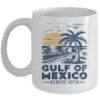 Gulf Of Mexico 1672 Vintage Beach Gulf Of Mexico Forever Mug 11oz Mug White front 600x.jpg
