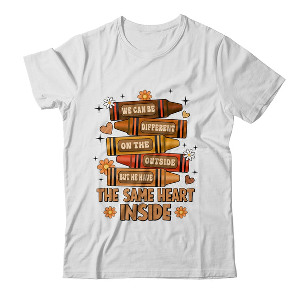 The Same Heart Inside Black History Month Juneteenth Melanin Shirt Tank Top Classic T Shirt White 600x.jpg