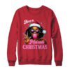 Have A Melanin Christmas Black African American Afro Santa Shirt Sweatshirt Crewneck Sweatshirt Red 600x.jpg