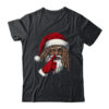 African American Afro Santa Claus Christmas Party Decor Classic T Shirt Black 600x.jpg