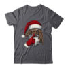 African American Afro Santa Claus Christmas Party Decor Classic T Shirt Dark Heather 600x.jpg