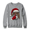 African American Afro Santa Claus Christmas Party Decor Crewneck Sweatshirt Sport Grey 600x.jpg