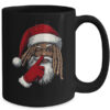 African American Afro Santa Claus Christmas Party Decor Mug 15oz Mug Black back 600x.jpg