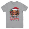 African American Merry Christmas African Black Afro Girls Youth T Shirt Sport Grey 600x.jpg