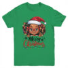 African American Merry Christmas African Black Afro Girls Youth T Shirt Irish Green 600x.jpg
