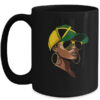 Afro Girl Patriotic Jamaica Flag Jamaica Independence Day Mug 15oz Mug Black front 600x.jpg