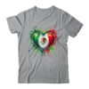 Mexico Heart Patriotic Mexico Flag Mexican Design Women Men Classic T Shirt Sport Grey 600x.jpg