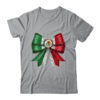 Coquette Bow Mexican Flag Mexico Design For Women Girls Classic T Shirt Sport Grey 600x.jpg