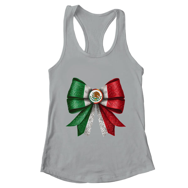Coquette Bow Mexican Flag Mexico Design For Women Girls Women s Ideal Racerback Tank Heather Grey 600x.jpg