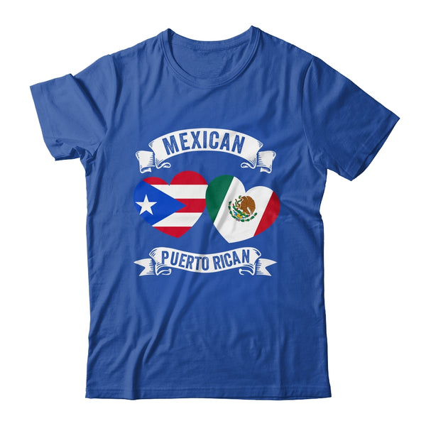 Puerto Rican Mexican Flag Mexirican Half Puerto Rico Mexico Classic T Shirt Royal 600x.jpg