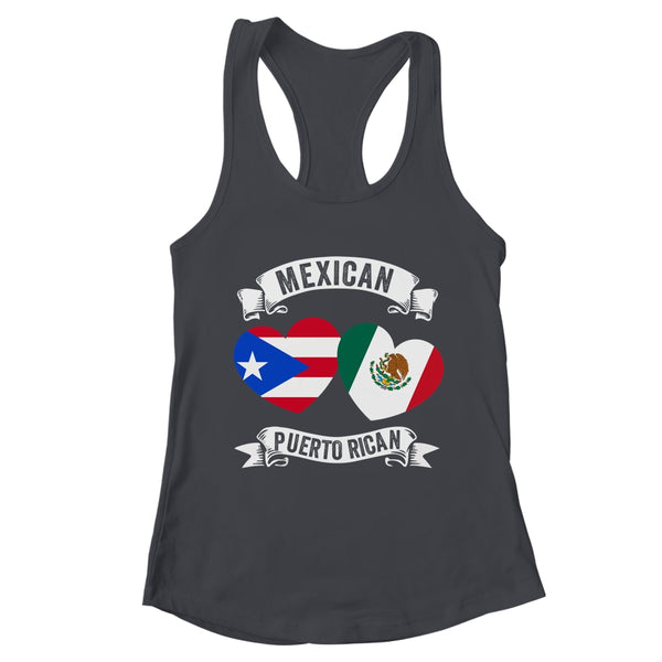 Puerto Rican Mexican Flag Mexirican Half Puerto Rico Mexico Women s Ideal Racerback Tank Black 600x.jpg