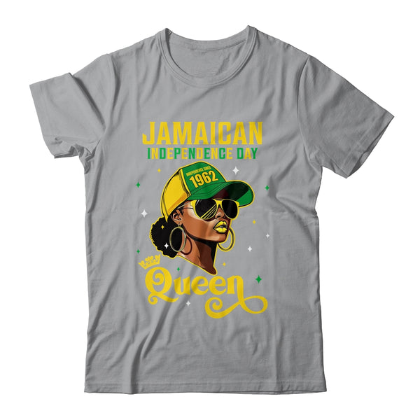 Jamaican Queen Independence Day 1962 Jamaican Girl Women Classic T Shirt Sport Grey 600x.jpg