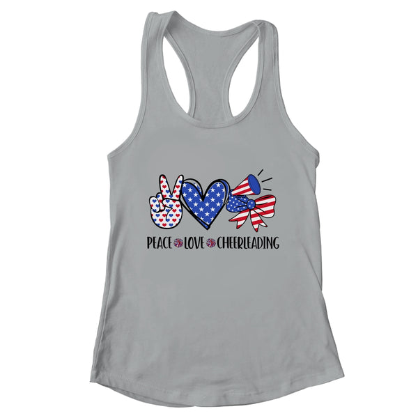 4th Of July Cheer Girl Peace Love Cheerleading American Teen Women s Ideal Racerback Tank Heather Grey 600x.jpg