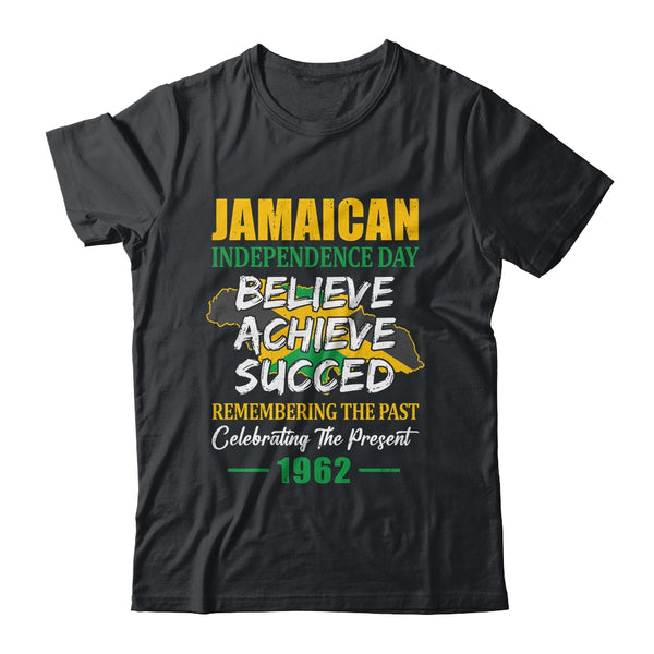 Jamaican Independence Day Jamaica 1962 Freedom Caribbean Classic T Shirt Black 600x.jpg