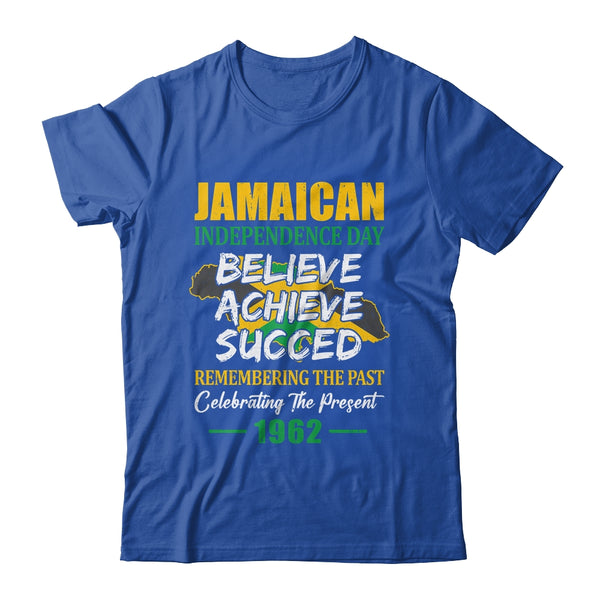 Jamaican Independence Day Jamaica 1962 Freedom Caribbean Classic T Shirt Royal 600x.jpg
