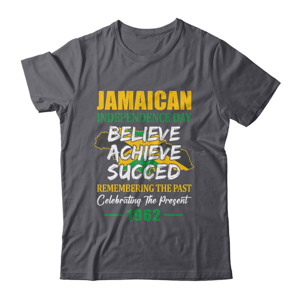 Jamaican Independence Day Jamaica 1962 Freedom Caribbean Classic T Shirt Dark Heather 600x.jpg