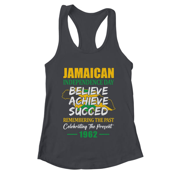 Jamaican Independence Day Jamaica 1962 Freedom Caribbean Women s Ideal Racerback Tank Black 600x.jpg