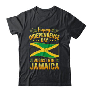 Proud Jamaican Happy Independence Day Jamaica 1962 Men Women Classic T Shirt Black 600x.jpg