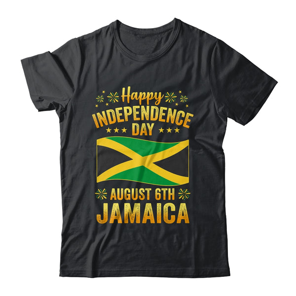 Proud Jamaican Happy Independence Day Jamaica 1962 Men Women Classic T Shirt Black 600x.jpg
