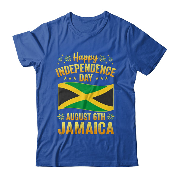 Proud Jamaican Happy Independence Day Jamaica 1962 Men Women Classic T Shirt Royal 600x.jpg