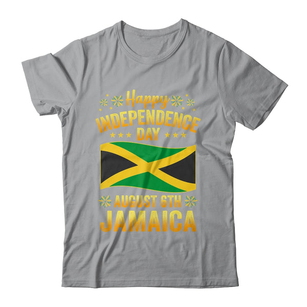 Proud Jamaican Happy Independence Day Jamaica 1962 Men Women Classic T Shirt Sport Grey 600x.jpg