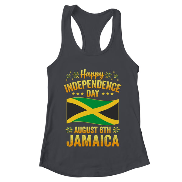 Proud Jamaican Happy Independence Day Jamaica 1962 Men Women Women s Ideal Racerback Tank Black 600x.jpg