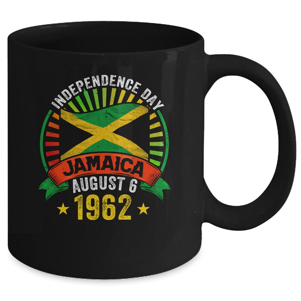 Proud Jamaican Independence Day Jamaica 1962 Men Women Kids Mug 11oz Mug Black back 600x.jpg