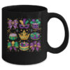Mardi Gras Coquette Mardi Beads Louisiana Festival Design Mug 11oz Mug Black back 600x.jpg