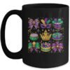 Mardi Gras Coquette Mardi Beads Louisiana Festival Design Mug 15oz Mug Black front 600x.jpg