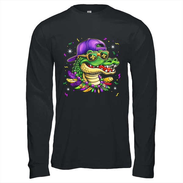 Mardigator Alligator Bruh Mardi Gras Costume Men Boys Shirt Hoodie Long Sleeve T Shirt Black 600x.jpg