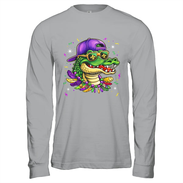 Mardigator Alligator Bruh Mardi Gras Costume Men Boys Shirt Hoodie Long Sleeve T Shirt Sport Grey 600x.jpg