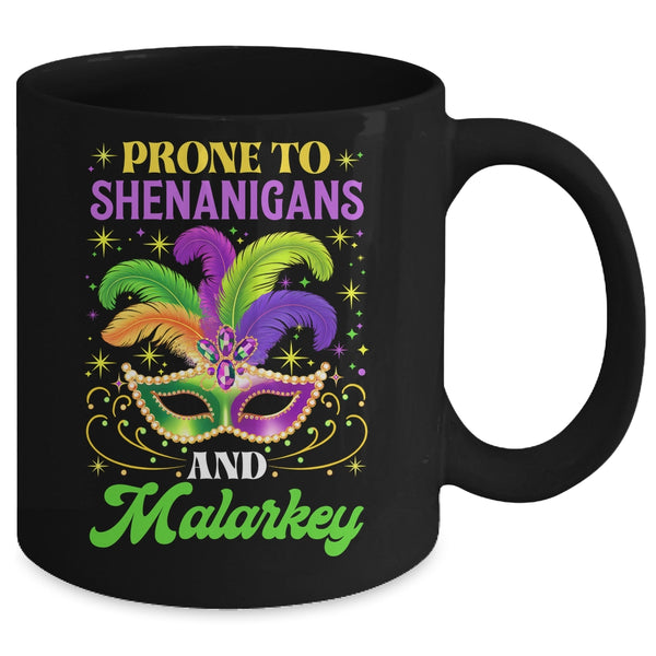 Mardi Gras Shenanigans Carnival New Orleans Trip Women Men Mug 11oz Mug Black back 600x.jpg
