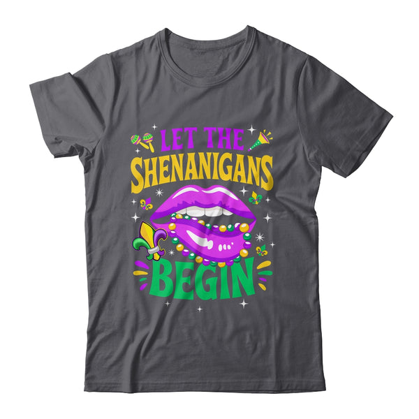 Let The Shenanigans Begin Mardi Gras Kiss Lips Women Shirt Tank Top Classic T Shirt Dark Heather 600x.jpg