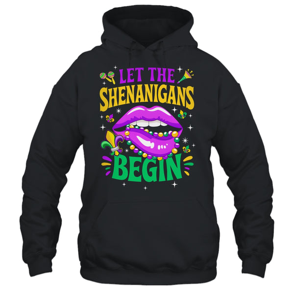 Let The Shenanigans Begin Mardi Gras Kiss Lips Women Shirt Tank Top Pullover Hoodie Black 600x.jpg