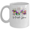 Mardi Gras Vibes Mardi Beads Louisiana Festival King Cake Mug 11oz Mug White front 600x.jpg