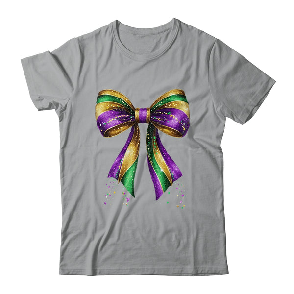 Mardi Gras Coquette Bow Louisiana New Orleans Carnival Shirt Tank Top Classic T Shirt Sport Grey 600x.jpg