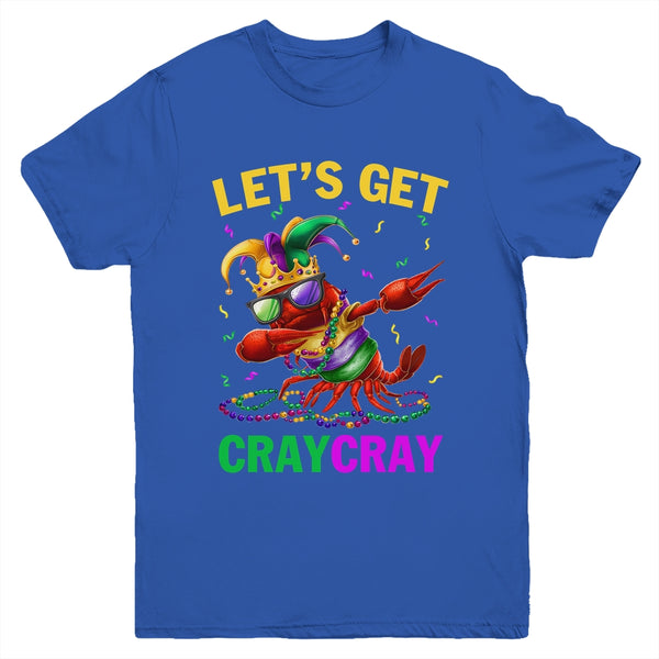 Dabbing Crawfish Costume Kids Boys Men Mardi Gras Carnival Youth Shirt Youth T Shirt Royal 600x.jpg