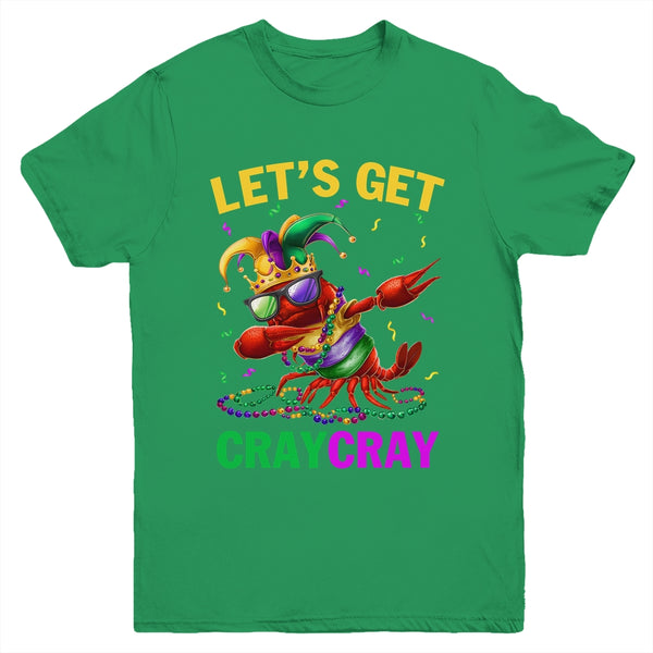 Dabbing Crawfish Costume Kids Boys Men Mardi Gras Carnival Youth Shirt Youth T Shirt Irish Green 600x.jpg