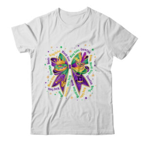 Mardi Gras Coquette Women Girls Louisiana Mardi Gras Vibes Shirt Sweatshirt Classic T Shirt White 600x.jpg